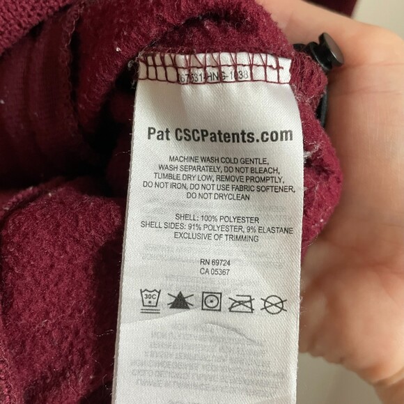 Columbia Omni-Heat maroon zip up jacket - Picture 4 of 9